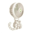 thumbnail image 1 of Mistaha Baby Stroller Fan USB Mini Fan Tabletop Handheld Fan 3 Speeds Rechargeable Battery Operated with Flexible Octopus Tripod for Stroller Crib Bike Desktop, 1 of 8