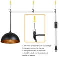 thumbnail image 6 of Pendant Light set,Metal Lampshades Pendant Metal Lampshades Lamp Room Hall With 4.5m/14.76ft Pendant Set In Kitchen Bedroom Lamp With On/off Switch 2 With Hall Restaurant Pendant Anrio 15ft, 6 of 6