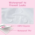 thumbnail image 3 of Littleforbig Washable Adjustable Reusable Waterproof Cloth Adult Diaper Wrap Cover One Size - I Love Mommy White, 3 of 6
