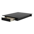 thumbnail image 2 of South Shore Holland Full/Queen Platform Bed with Drawer, in Black Oak, 2 of 10