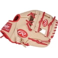 thumbnail image 2 of Guante de Béisbol Rawlings J. Peña 24 cm RHT Camel/Rojo, 2 of 5