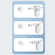thumbnail image 4 of Abridor automático de cortinas control remoto amplia compatibilidad varios modos función de sincronización del motor de cortina para dormitorio ANGGREK Otros, 4 of 8