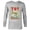 Athletic Heather, variant on Disney and Pixar’s Toy Story Alien Holiday Toy to the World - Long Sleeve T-Shirt for Men - Customized-Black