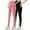 Pink, variant on breaise 2PC Women's Maternity Leggings Maternity Yoga Pants Elastic Waist Pregnancy Leggings Maternity Clothes