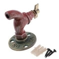 thumbnail image 4 of de Perilla de Manija de Espita de Tubo Galvanizado de 2 Piezas de Pared de Artículos Diversos perfecl Gancho montado en la pared, 4 of 8