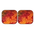 thumbnail image 7 of Balery 2 Piece Autumn Leaf Car Windshield Sun Shade|Foldable Front Windshield Shade for Car Front Window for Most Sedans SUV Truck-Small, 7 of 7