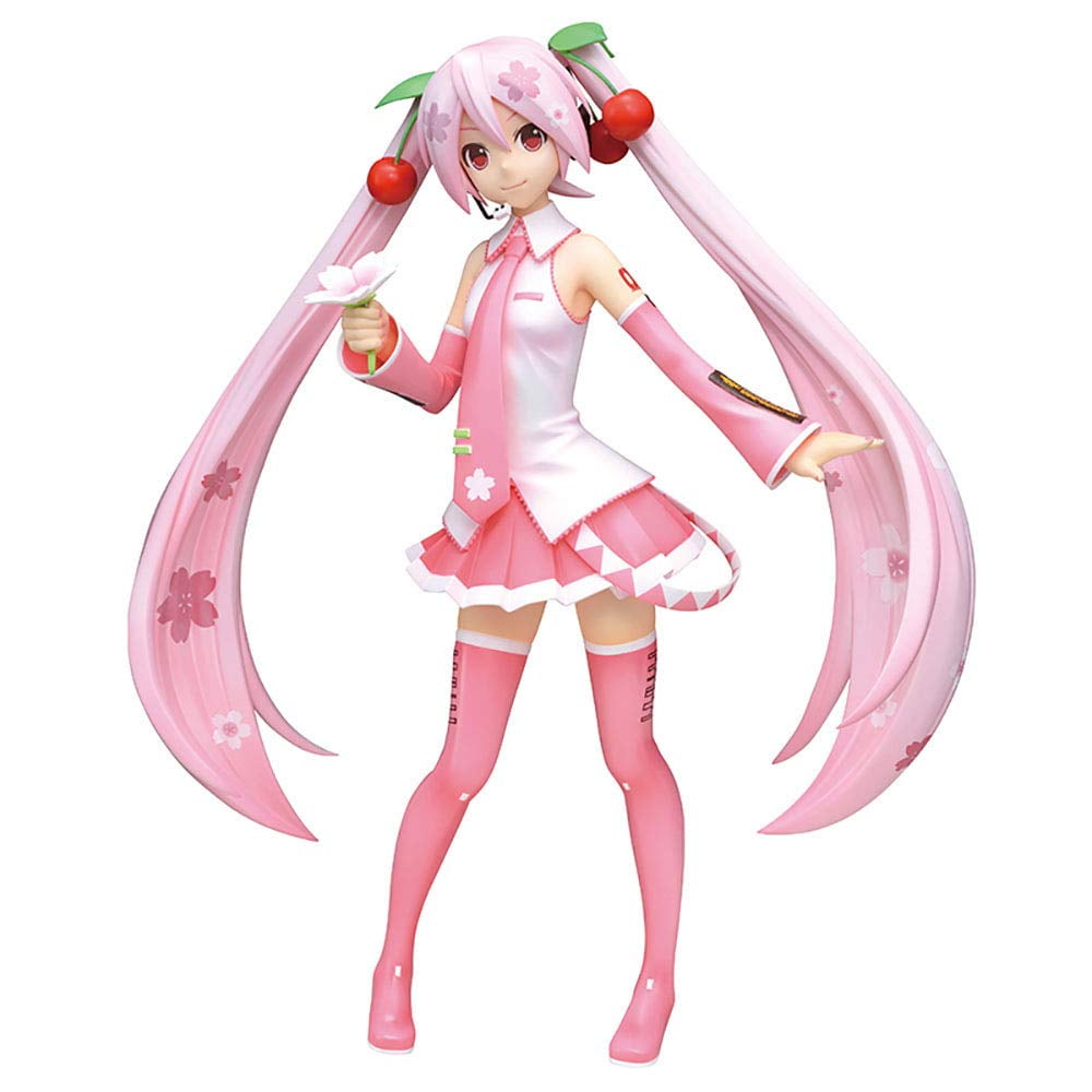 Vocaloid Hatsune Miku Super Premium PVC Figure Sakura Cherry Blossom - Walmart.com - Walmart.com