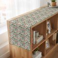 thumbnail image 6 of Table Runners 70 Inches Long Dress Scarves, Vintage Flowers Farmhouse Coffee/Dining/Kitchen Table Decor, Holiday Table Runner, Spring Pink Green Floral Country Leaves Birds 13x70 Inch, 6 of 9