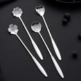 thumbnail image 5 of Handle Iced Tea Spoon, Coffee Spoon, Ice Cream Spoon, Stainless Steel Cocktail Stirring Spoons,mixing Spoon Mug Dessert Spoon Set Of 8, 5 of 5