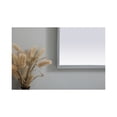 thumbnail image 6 of Metal Frame Arch Mirror 24x30 Inch in Silver, 6 of 9