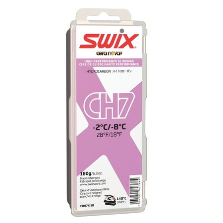 CH7 SWIX Hydrocarbon Ski Snowboard Wax CH07X-18 (Best Snowboard Wax Iron)