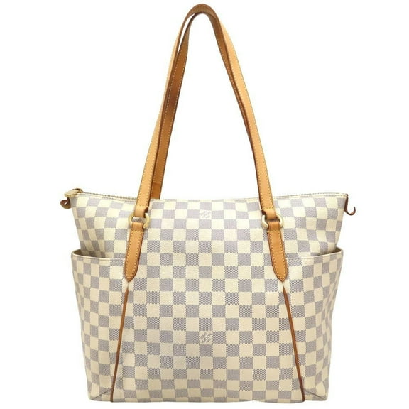 Pre-Owned LOUIS VUITTON Damier Azur Totally MM Tote Bag N51262 352602 (Fair)