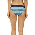 thumbnail image 3 of CARVE Designs Womens Swimwear Mosaic Stinson Bikini Bottom   Blue XL, 3 of 4