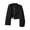 Black, variant on Crgrtght Women Button Collared Long Sleeve Slim Blazer Jacket Casual Loose Suit Jacket Fashion Work Business Office, Black XXL