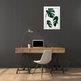 thumbnail image 3 of Artographie Studio 23x32 White Modern Wood Framed Museum Art Print Titled - Monstera Nautral 39, 3 of 4
