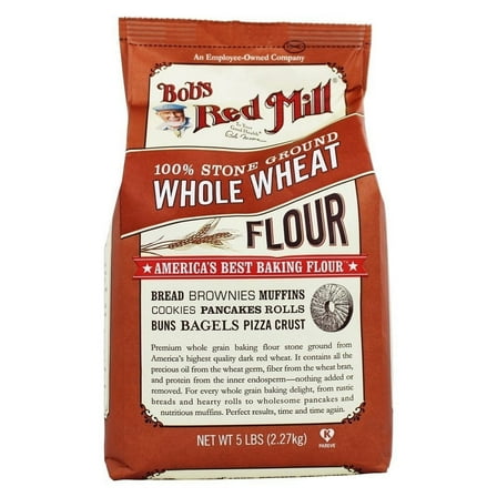 Bob's Red Mill Whole Wheat Flour, 5 lbs.