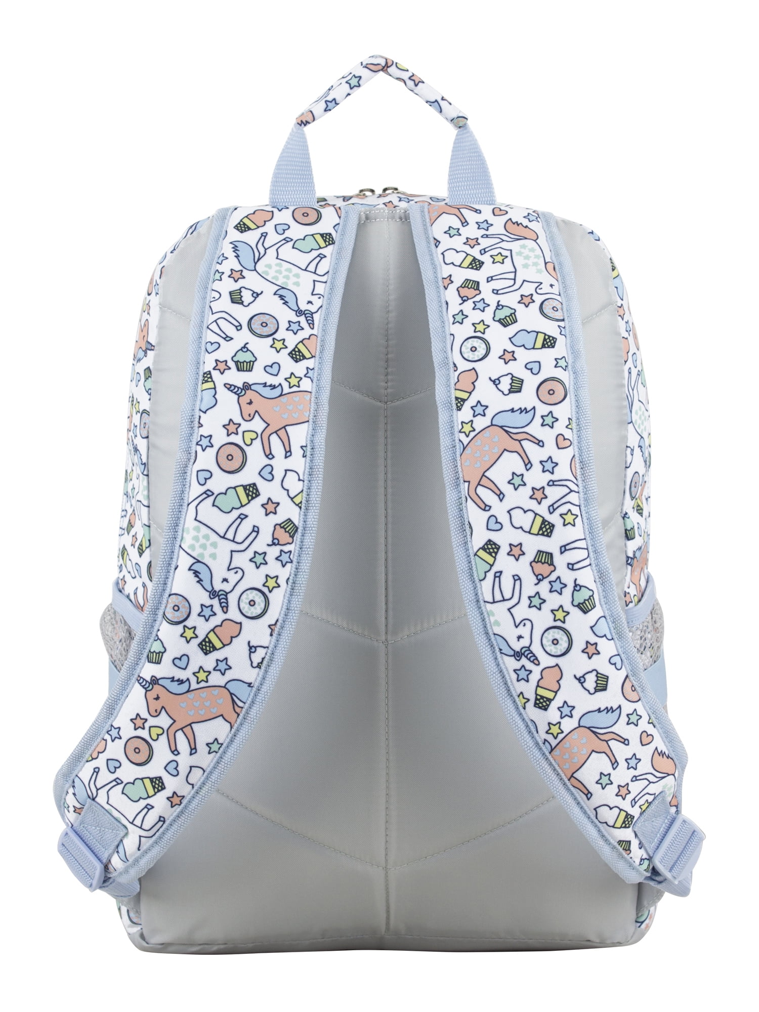 Eastsport Unisex 3-Piece Combo Backpack with Lunch Box and Pouch, Unicorn Donut Print