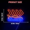 thumbnail image 6 of UPONRAY Car Neon Signs LED Neon Light Sign for Bedroom, Brighter LED Neon Sign for Wall Decor Auto Neon Lights for Bedroom Game Room Living Room Party Gift, 6 of 7