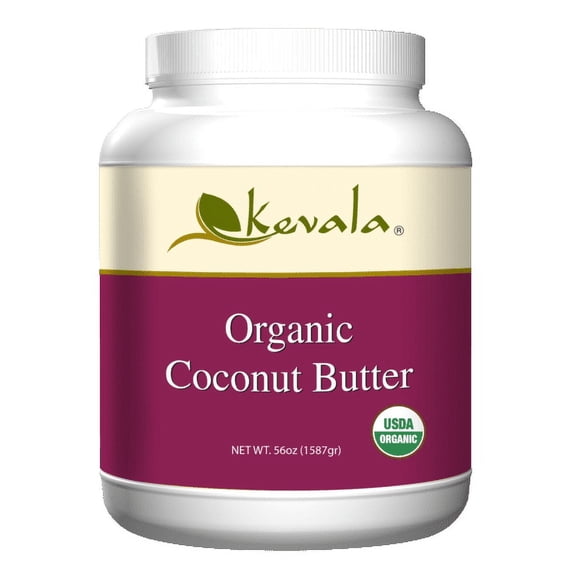 Kevala Organic Coconut Butter, Sandwich Spread, Coconut Cream for Cooking, 3.5 lb