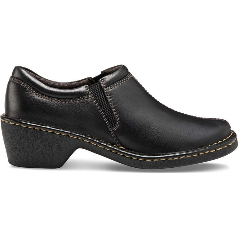 Women's Eastland Amore Black Leather M