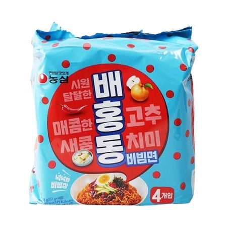 Nongshim Baehongdong Bibim Myun Multi 137g x 4