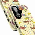 thumbnail image 2 of Curious Monkey Banana & Books Phone Case for iPhone 11/12/13/14/15/16 Mini Pro Max Plus – Cute Notebook Paper Style, Cartoon Cover for iPhone, 2 of 6