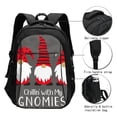 thumbnail image 3 of Balery Chillin with My Gonme Print USB Charging Backpack for Men and Women - Water-Resistant, Anti-Theft Laptop Backpack with USB Port for Travel, Work, School, and College, 3 of 7