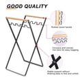 thumbnail image 4 of Portable Trash Bag Rack Plastic Bag Shelf, Portable Garbage Bag Holder for Camping Picnic, 4 of 5