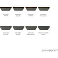 thumbnail image 6 of Ekena Millwork 3"W x 16"D Logan Hidden Support Steel Bracket w/ 12" Support Depth, Hammered Bright Red, 6 of 11