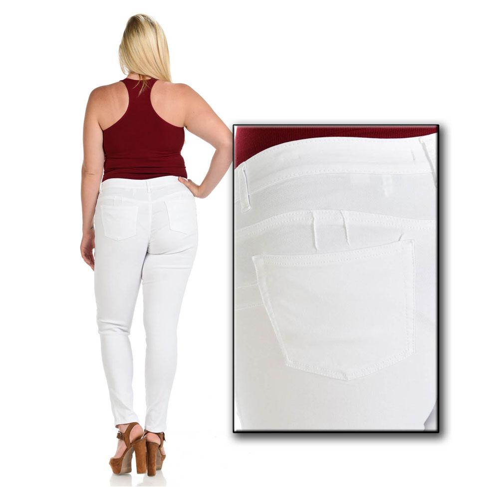 white diamante jeans