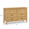 thumbnail image 7 of Sawyer Farmhouse 6-Drawer Dresser, 7 of 7
