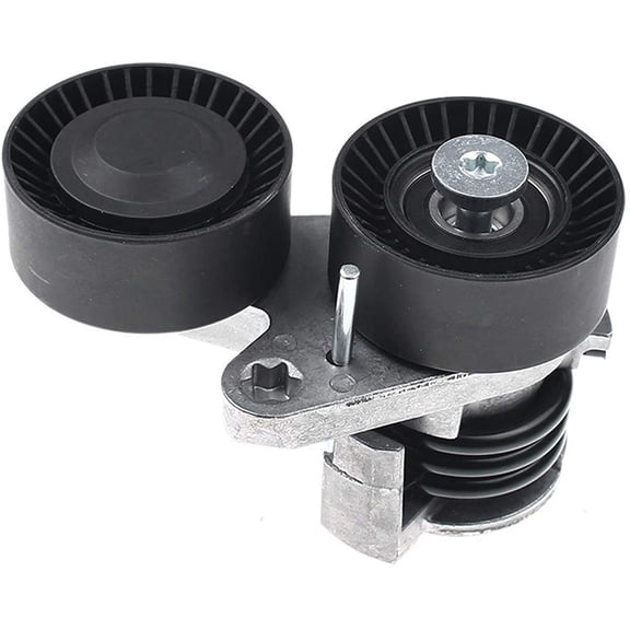 A-Premium Driver Belt Tensioner Assembly with Pulley Compatible with BMW E82 E90 Series 135i 535i 08-10 335i 07-10 335is 335xi 535xi 2008 3.0L