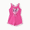 Hot Pink, variant on Disney Stitch Girls Rompers Cotton Angle Graphic Bow Pink Floral Jumpsuits Gifts Sets Toddlers Kids 3-4T