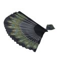thumbnail image 1 of Chinese Fan, Widely Used Foldabe Portable Beautiful Peacock Pattern Hand Fan  For Clothes Decoration For Gift For Dance Performance, 1 of 8