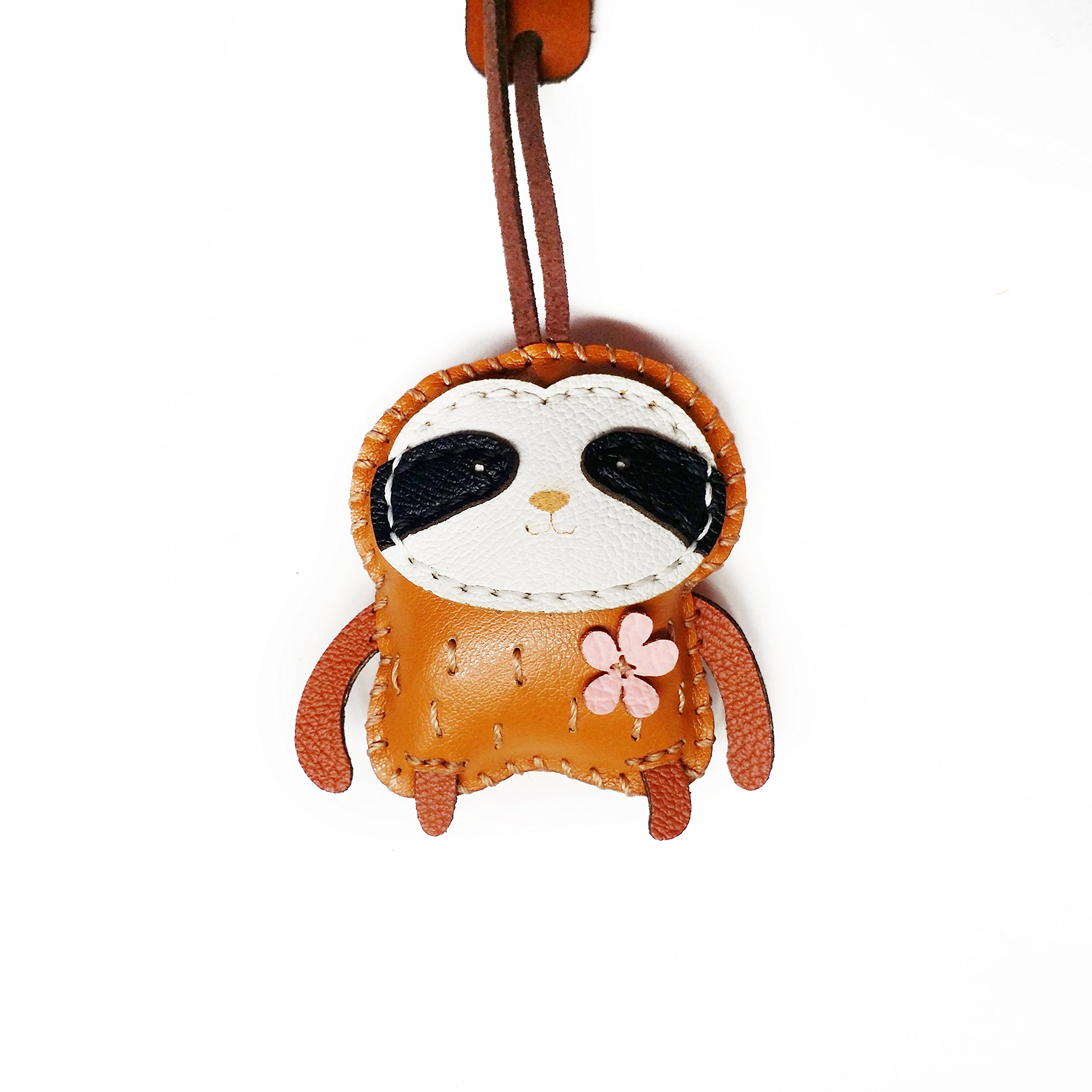 sloth luggage tag