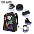 thumbnail image 5 of Cuphead Logo Backpack Lightweight Unisex Basic Daypack Bookbag Laptop Satchel Rucksack For Travel School Office Daily, 5 of 8