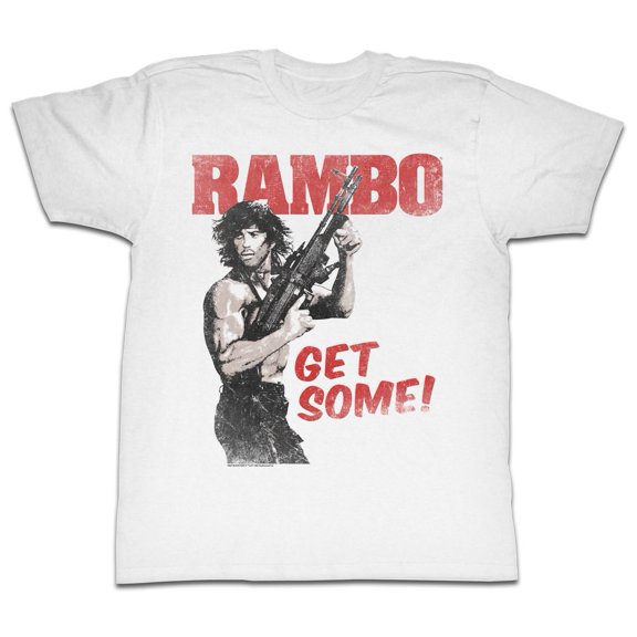 Rambo Movies Get Some Adult Short Sleeve T Shirt