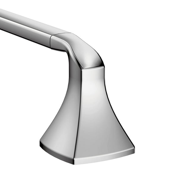 Moen YB5118CH Voss 18-Inch Single -Towel Bar, Chrome