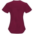 thumbnail image 2 of Code Happy Mock Wrap Antimicrobial Scrub Top, 2 of 5