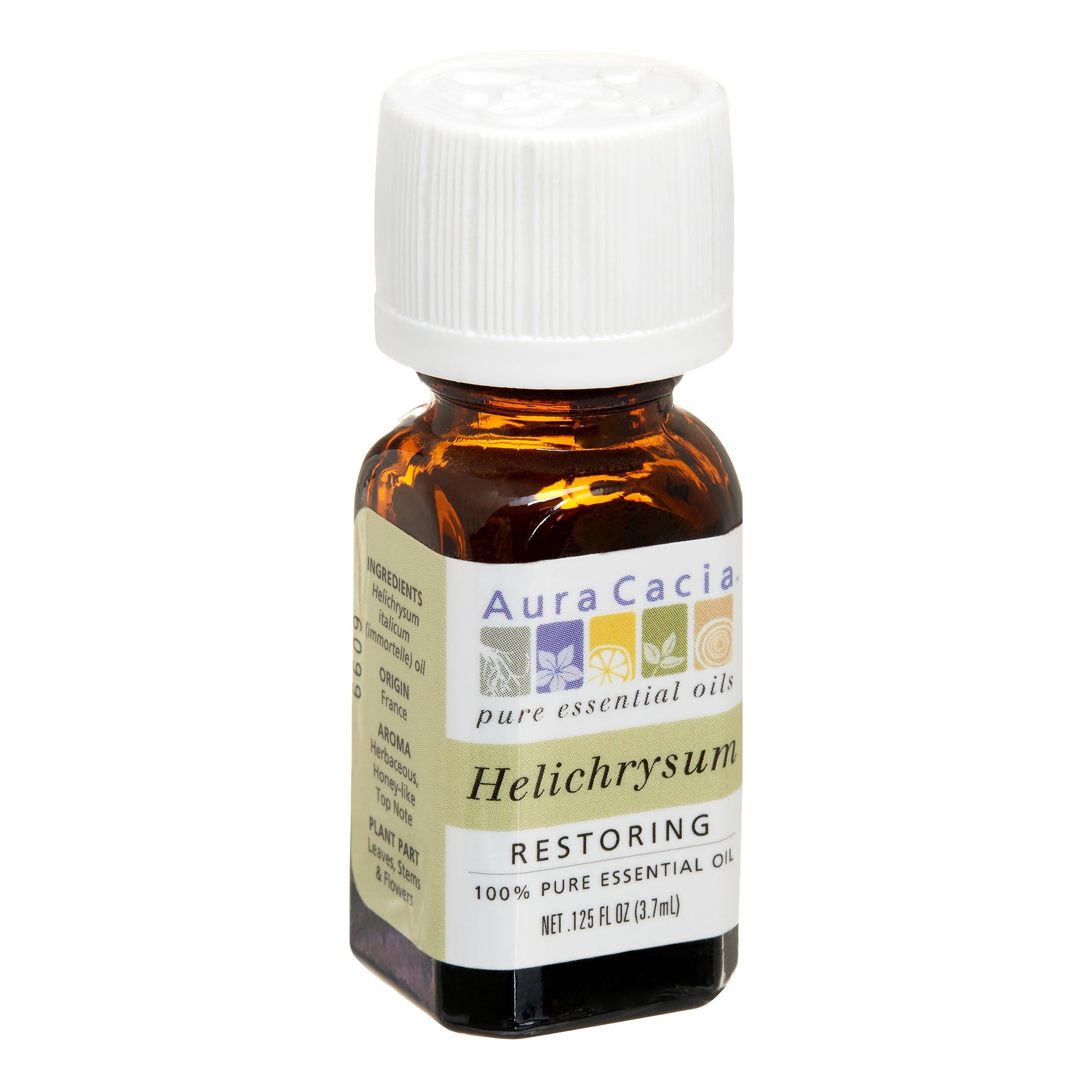 Aura Cacia Essential Oil, Helichrysum, 0.125 Fl Oz