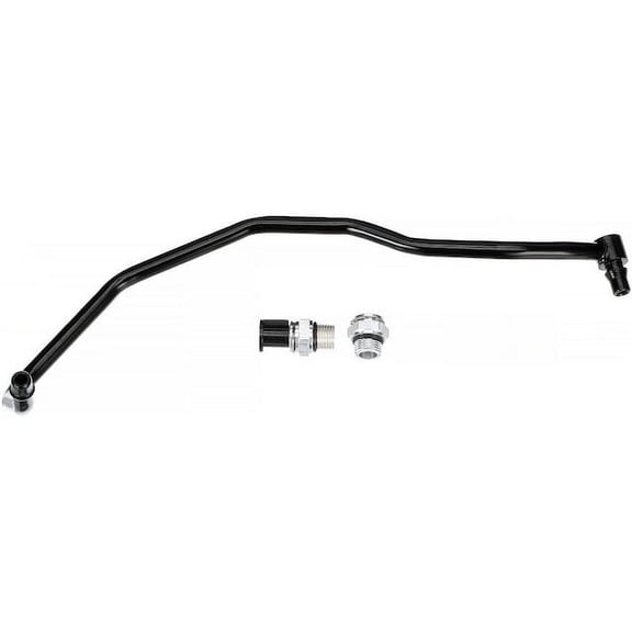 Return Left Turbocharger Coolant Line - Compatible with 2011 - 2016 Ford F-150 2012 2013 2014 2015