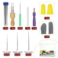 thumbnail image 3 of 37Pcs Needle Felting Kit, Wool Felting Needle Tool Holder, Needle Felting Supplies 3 Size Felting Needles, 3 of 6