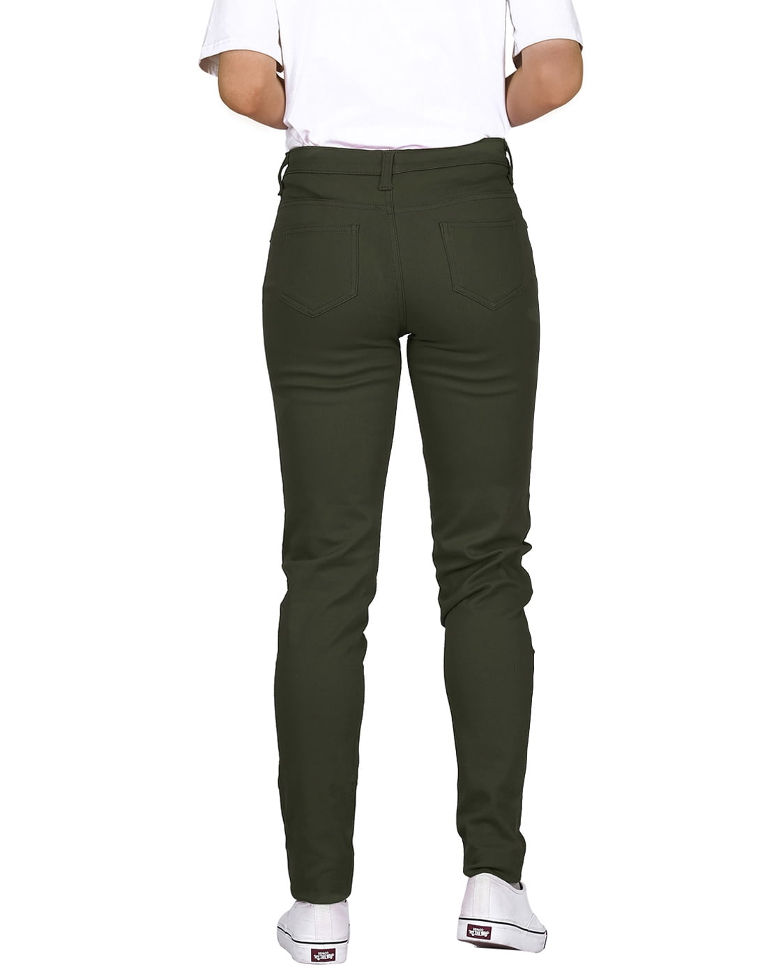Dark Olive Solid Jeggings - Selling Fast at