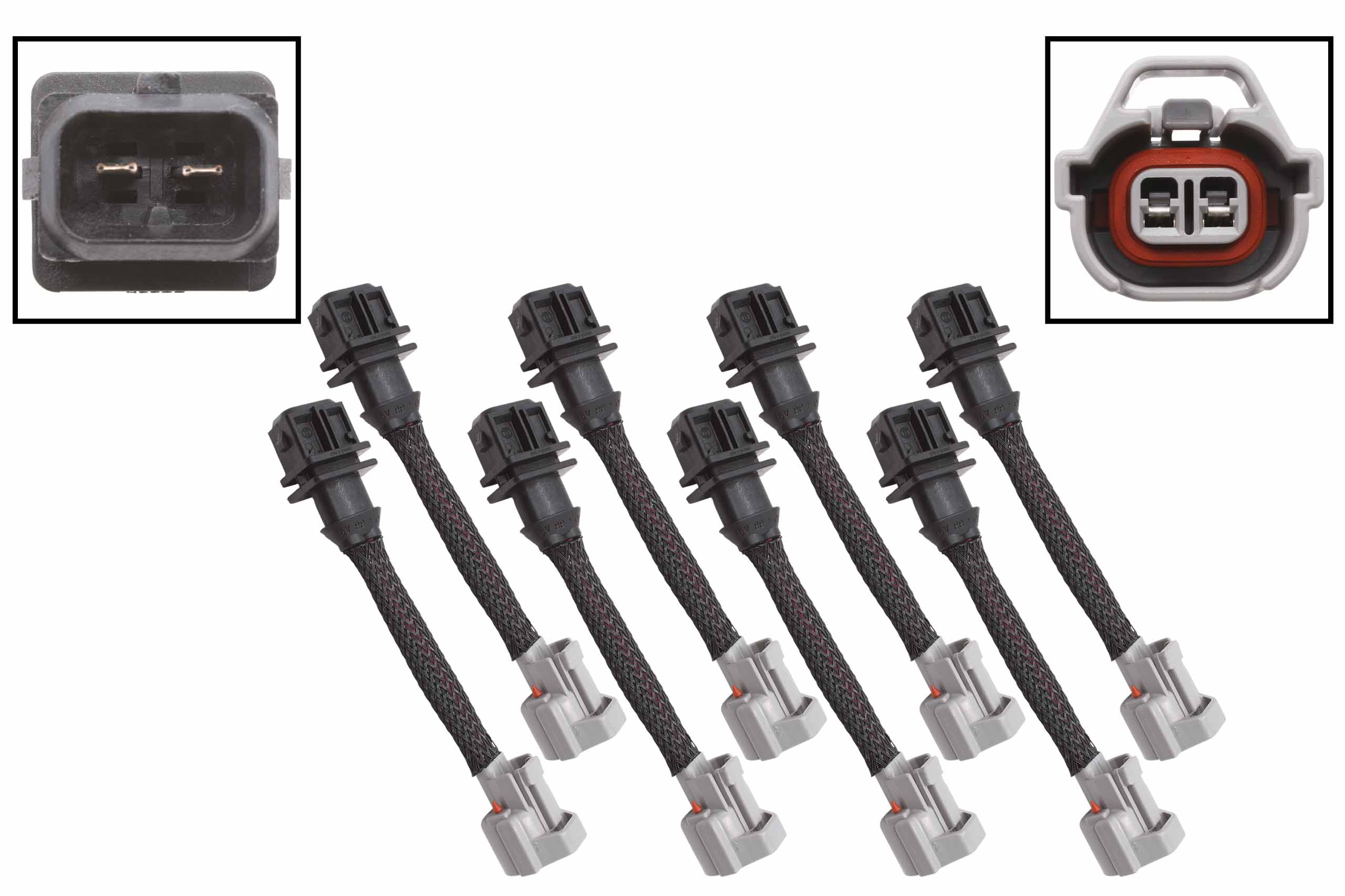 Wire Harness Adapter Compatible with Jetronic EV1 to Denso Bosch Fast