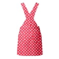 thumbnail image 5 of Bobifish Toddler Girls Suspender Dress Polka Dot Print Sleeveless Pocket Casual Dresss Everyday Loose Fit Children Girls Dresss, 5 of 7