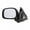 Driver Side, Heated, variant on For Dodge Ram 1500 2002-2009 Door Mirror Passenger Side | Power | Heated | Textured | Replacement For 55077440AE | CH1321215