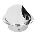 thumbnail image 4 of Couvercle de Ventilation de Grille Ronde, Conception de Couverture Hémisphérique Aération Ronde en Acier Inoxydable Facile à Installer pour les Unités de Climatisation pour les Évents de Salle de Bain 100mm / 3,9 Po, 4 of 8