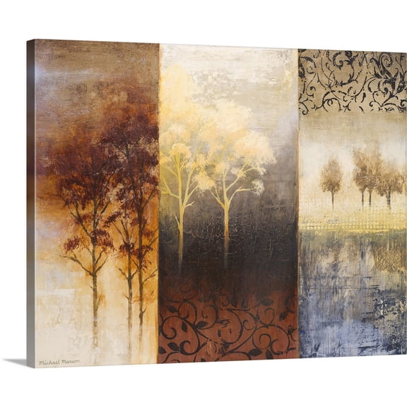 Great BIG Canvas | "Lost in Trees I" Canvas Wall Art - 30x24