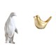 thumbnail image 1 of Escultura De Resina De Pingüino, Figura De Animal, Artesanía Coleccionable, Adorno Decorativo, Estatua Para Inauguración De La Casa, Mesa, Bar, Dormitorio, Oficina, Decoración Moderna Del, 1 of 8
