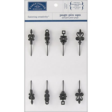 Karen Foster Design-Page Pin-Ups, 5", 4/Pkg